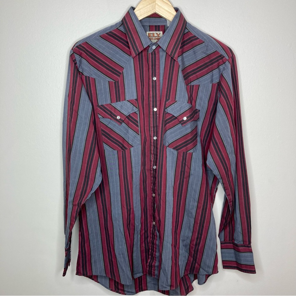 Vintage Ely Cattleman Snap Shirt